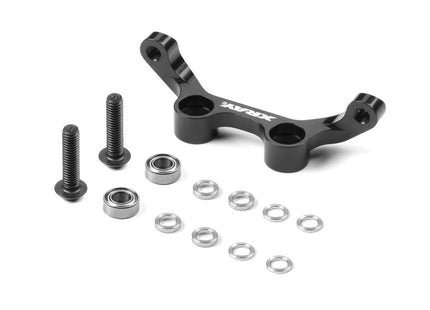 XRAY Aluminum Steering Plate Set – For 1-Piece Chassis (322575)
