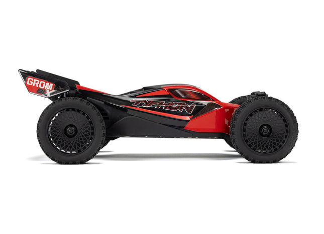 Arrma 1/14 TYPHON GROM 223S DSC 4X4 RTR Brushless Buggy, Red OR Blue (Battery & Charger Included)