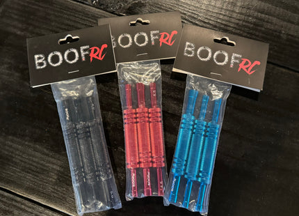 BOOF RC 3pc Double-Head Hex Wrench Set – BFYZ1046 Aluminum Alloy Sleeve Drivers – 4.0 / 4.5 / 5.0 / 5.5 / 7.0 / 8.0mm