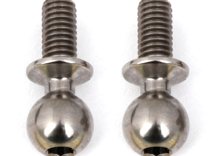 Team Associated 4mm Factory Team Heavy Duty Titanium Ball Stud Set (2) (91750)