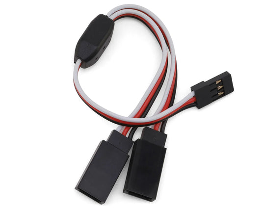 EcoPower Heavy Duty 15cm Universal Servo Y Extension Lead (1 Male / 2 Female) – ECP-1542