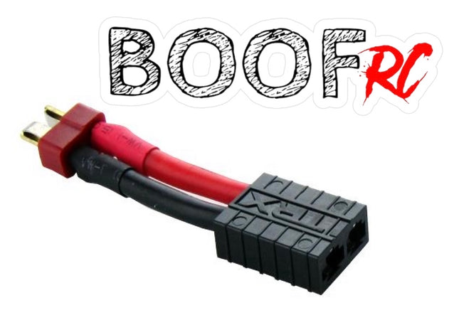 Boof RC T Plug Male to TRX-Style Female Adapter