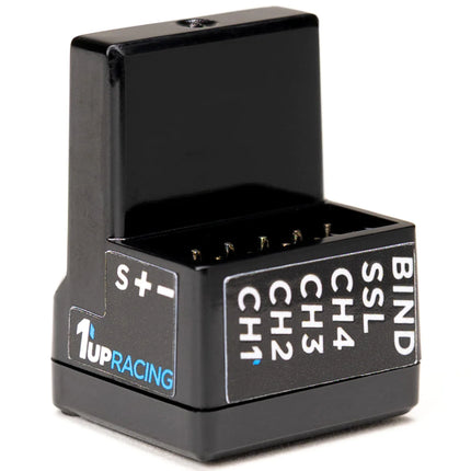 1UP RACING PRO-RX FH4 2.4GHZ RECEIVER - SANWA COMPATIBLE 1UP10105