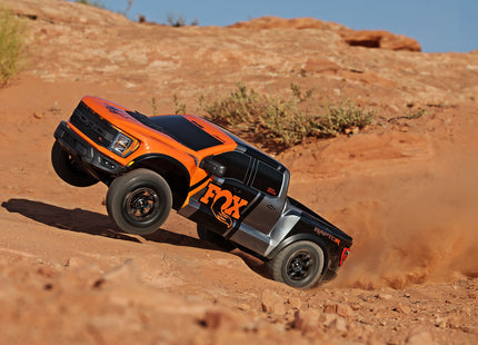 Traxxas Ford Raptor R 4x4 Ultimate VXL Brushless RTR 1/10 4WD Truck  (Fox 1 Black / Fox 2 Orange / FOXSE Gold) — #101177-4