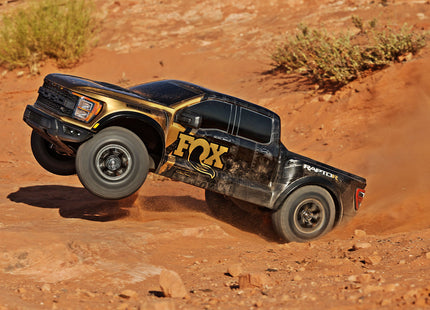 Traxxas Ford Raptor R 4x4 Ultimate VXL Brushless RTR 1/10 4WD Truck  (Fox 1 Black / Fox 2 Orange / FOXSE Gold) — #101177-4