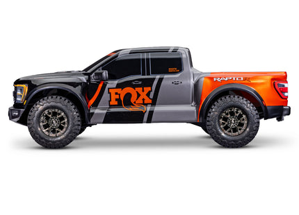 Traxxas Ford Raptor R 4x4 Ultimate VXL Brushless RTR 1/10 4WD Truck  (Fox 1 Black / Fox 2 Orange / FOXSE Gold) — #101177-4