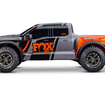 Traxxas Ford Raptor R 4x4 Ultimate VXL Brushless RTR 1/10 4WD Truck  (Fox 1 Black / Fox 2 Orange / FOXSE Gold) — #101177-4