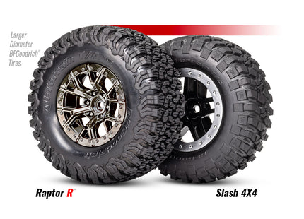 Traxxas Ford Raptor R 4x4 Ultimate VXL Brushless RTR 1/10 4WD Truck  (Fox 1 Black / Fox 2 Orange / FOXSE Gold) — #101177-4