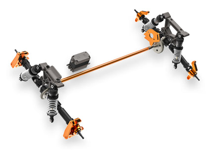 Traxxas Ford Raptor R 4x4 Ultimate VXL Brushless RTR 1/10 4WD Truck  (Fox 1 Black / Fox 2 Orange / FOXSE Gold) — #101177-4