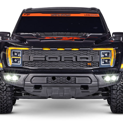 Traxxas Ford Raptor R 4x4 Ultimate VXL Brushless RTR 1/10 4WD Truck  (Fox 1 Black / Fox 2 Orange / FOXSE Gold) — #101177-4