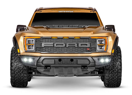 Traxxas Ford Raptor R 4x4 Ultimate VXL Brushless RTR 1/10 4WD Truck  (Fox 1 Black / Fox 2 Orange / FOXSE Gold) — #101177-4