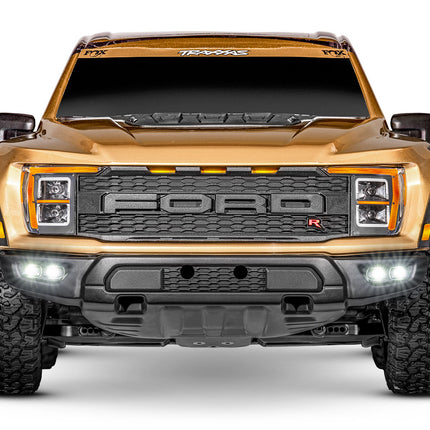 Traxxas Ford Raptor R 4x4 Ultimate VXL Brushless RTR 1/10 4WD Truck  (Fox 1 Black / Fox 2 Orange / FOXSE Gold) — #101177-4