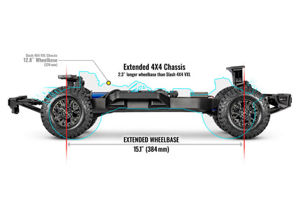 Traxxas Ford Raptor R 4x4 Ultimate VXL Brushless RTR 1/10 4WD Truck  (Fox 1 Black / Fox 2 Orange / FOXSE Gold) — #101177-4
