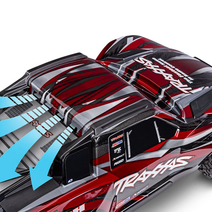 Traxxas Maxx® Slash® 6S 1/10 RTR 4x4 Brushless Short Course Truck (Red) w/ TQi™ 2.4GHz Radio & Link Module