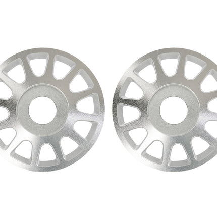 TRAXXAS Pro Scale Silver Aluminum Wheel Centers (2) – 10274-SLVR
