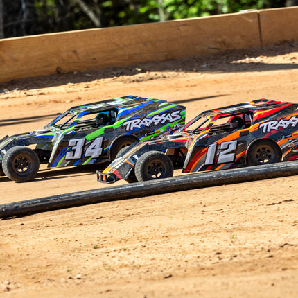 Traxxas Slash Modified 1/10 RTR 2WD Dirt Oval Racer (Blue, Green, Orange, Pink or Red) w/TQ 2.4GHz Radio (104354-74)