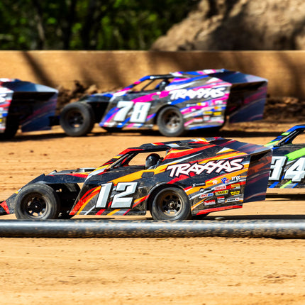 Traxxas Slash Modified 1/10 RTR 2WD Dirt Oval Racer (Blue, Green, Orange, Pink or Red) w/TQ 2.4GHz Radio (104354-74)