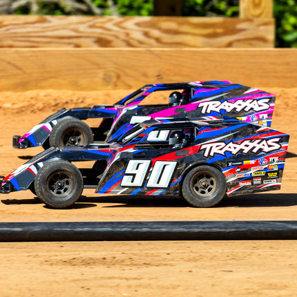 Traxxas Slash Modified 1/10 RTR 2WD Dirt Oval Racer (Blue, Green, Orange, Pink or Red) w/TQ 2.4GHz Radio (104354-74)