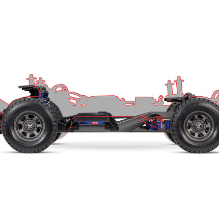 Traxxas Slash Modified 1/10 RTR 2WD Dirt Oval Racer (Blue, Green, Orange, Pink or Red) w/TQ 2.4GHz Radio (104354-74)