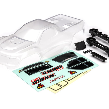 Traxxas Mini Maxx® Clear Body Kit (10711) – Frame, Fit & Finish!
