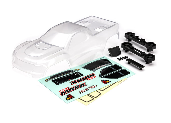 Traxxas Mini Maxx® Clear Body Kit (10711) – Frame, Fit & Finish!