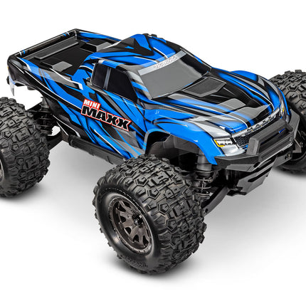 Traxxas Mini Maxx® Brushless 1/16 4WD RTR Monster Truck (Black, Blue, Green OR Orange) w/TQ™ 2.4GHz Radio, Battery & Charger