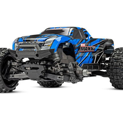 Traxxas Mini Maxx® Brushless 1/16 4WD RTR Monster Truck (Black, Blue, Green OR Orange) w/TQ™ 2.4GHz Radio, Battery & Charger