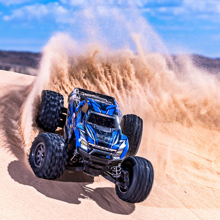 Traxxas Mini Maxx® Brushless 1/16 4WD RTR Monster Truck (Black, Blue, Green OR Orange) w/TQ™ 2.4GHz Radio, Battery & Charger