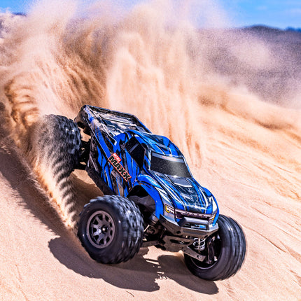 Traxxas Mini Maxx® Brushless 1/16 4WD RTR Monster Truck (Black, Blue, Green OR Orange) w/TQ™ 2.4GHz Radio, Battery & Charger