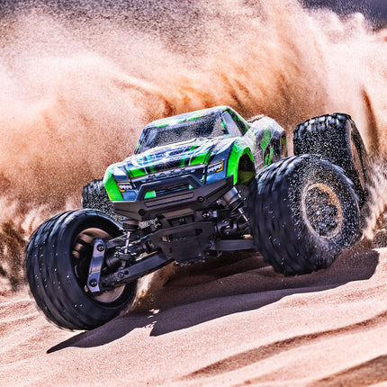Traxxas Mini Maxx® Brushless 1/16 4WD RTR Monster Truck (Black, Blue, Green OR Orange) w/TQ™ 2.4GHz Radio, Battery & Charger