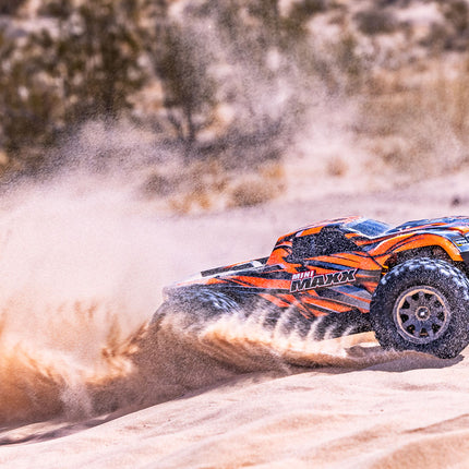 Traxxas Mini Maxx® Brushless 1/16 4WD RTR Monster Truck (Black, Blue, Green OR Orange) w/TQ™ 2.4GHz Radio, Battery & Charger