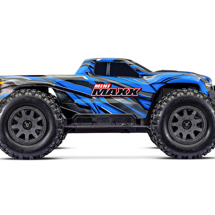 Traxxas Mini Maxx® Brushless 1/16 4WD RTR Monster Truck (Black, Blue, Green OR Orange) w/TQ™ 2.4GHz Radio, Battery & Charger