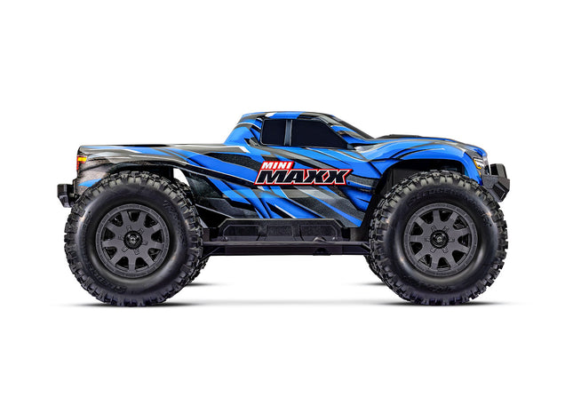 Traxxas Mini Maxx® Brushless 1/16 4WD RTR Monster Truck (Black, Blue, Green OR Orange) w/TQ™ 2.4GHz Radio, Battery & Charger