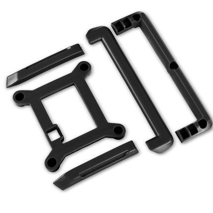 Traxxas Mini Maxx® Roof Skid Plate & Tailgate Protector Set (Black) – 10717