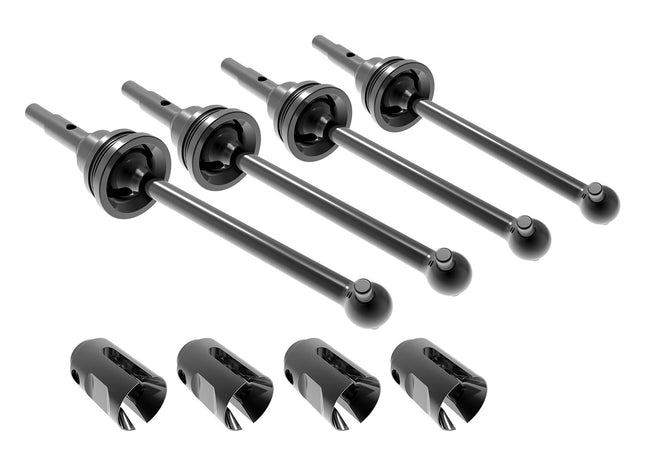 Traxxas Mini Maxx Steel CV Driveshaft Set (4) – Part 10750X