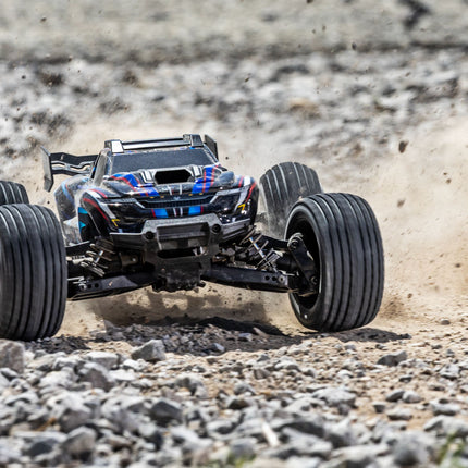 Traxxas Mini XRT® Brushless 1/16 4WD RTR Monster Truck (Blue, Orange, Red, or Green) w/TQi 2.4GHz Radio, Battery & USB-C Charger Part Number: 108076-1