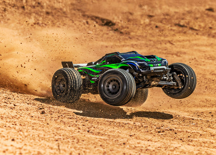 Traxxas Mini XRT® Brushless 1/16 4WD RTR Monster Truck (Blue, Orange, Red, or Green) w/TQi 2.4GHz Radio, Battery & USB-C Charger Part Number: 108076-1