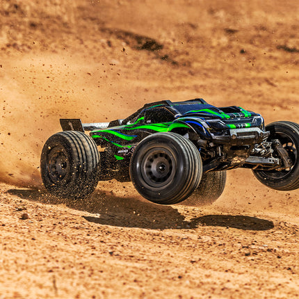 Traxxas Mini XRT® Brushless 1/16 4WD RTR Monster Truck (Blue, Orange, Red, or Green) w/TQi 2.4GHz Radio, Battery & USB-C Charger Part Number: 108076-1