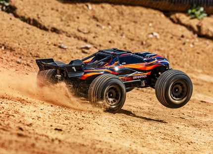 Traxxas Mini XRT® Brushless 1/16 4WD RTR Monster Truck (Blue, Orange, Red, or Green) w/TQi 2.4GHz Radio, Battery & USB-C Charger Part Number: 108076-1
