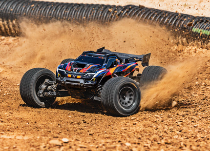 Traxxas Mini XRT® Brushless 1/16 4WD RTR Monster Truck (Blue, Orange, Red, or Green) w/TQi 2.4GHz Radio, Battery & USB-C Charger Part Number: 108076-1