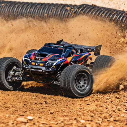 Traxxas Mini XRT® Brushless 1/16 4WD RTR Monster Truck (Blue, Orange, Red, or Green) w/TQi 2.4GHz Radio, Battery & USB-C Charger Part Number: 108076-1