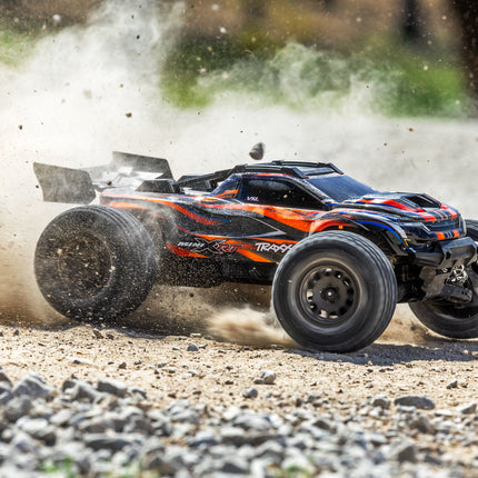 Traxxas Mini XRT® Brushless 1/16 4WD RTR Monster Truck (Blue, Orange, Red, or Green) w/TQi 2.4GHz Radio, Battery & USB-C Charger Part Number: 108076-1