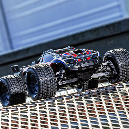 Traxxas Mini XRT® Brushless 1/16 4WD RTR Monster Truck (Blue, Orange, Red, or Green) w/TQi 2.4GHz Radio, Battery & USB-C Charger Part Number: 108076-1