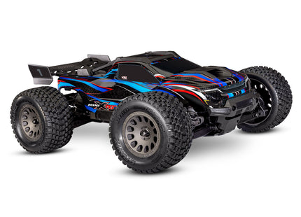 Traxxas Mini XRT® Brushless 1/16 4WD RTR Monster Truck (Blue, Orange, Red, or Green) w/TQi 2.4GHz Radio, Battery & USB-C Charger Part Number: 108076-1