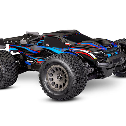 Traxxas Mini XRT® Brushless 1/16 4WD RTR Monster Truck (Blue, Orange, Red, or Green) w/TQi 2.4GHz Radio, Battery & USB-C Charger Part Number: 108076-1