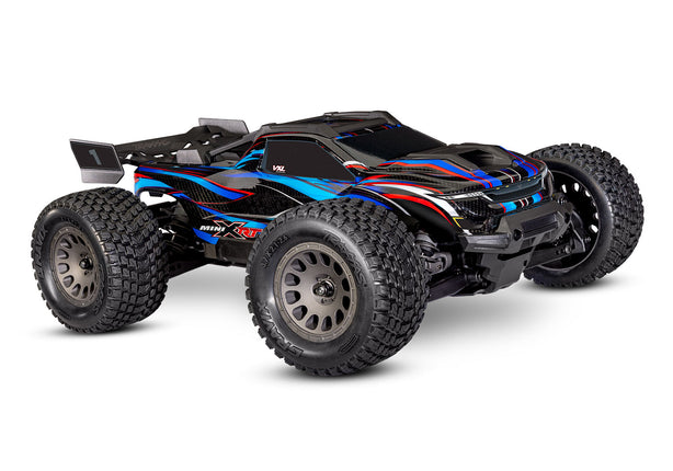 Traxxas Mini XRT® Brushless 1/16 4WD RTR Monster Truck (Blue, Orange, Red, or Green) w/TQi 2.4GHz Radio, Battery & USB-C Charger Part Number: 108076-1