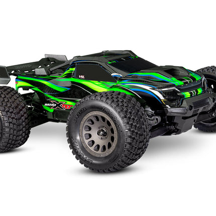 Traxxas Mini XRT® Brushless 1/16 4WD RTR Monster Truck (Blue, Orange, Red, or Green) w/TQi 2.4GHz Radio, Battery & USB-C Charger Part Number: 108076-1