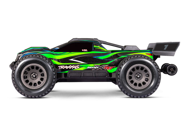 Traxxas Mini XRT® Brushless 1/16 4WD RTR Monster Truck (Blue, Orange, Red, or Green) w/TQi 2.4GHz Radio, Battery & USB-C Charger Part Number: 108076-1
