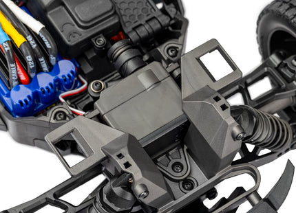 Traxxas Mini XRT® Brushless 1/16 4WD RTR Monster Truck (Blue, Orange, Red, or Green) w/TQi 2.4GHz Radio, Battery & USB-C Charger Part Number: 108076-1