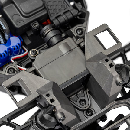 Traxxas Mini XRT® Brushless 1/16 4WD RTR Monster Truck (Blue, Orange, Red, or Green) w/TQi 2.4GHz Radio, Battery & USB-C Charger Part Number: 108076-1